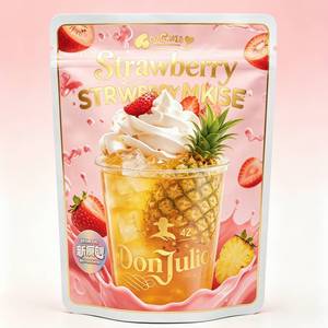 Wholesale Sticker Mylar Bags <strong>Starburst</strong> - Bubble Tea &amp; Boba Themed Pre Made Resealable Pouch - Product Image 5