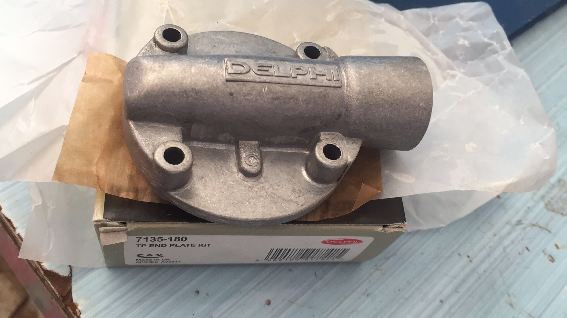 7135-180 end plate Aluminum cover 7135180 for pump