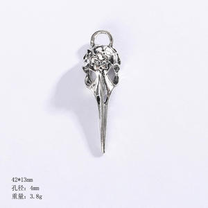 Nuevo Colgante de Calavera Gótica con Cruz, Accesorios de Aleación de Araña de Estilo Moderno, Venta al por Mayor Premium, DIY Unisex - Product Image 4