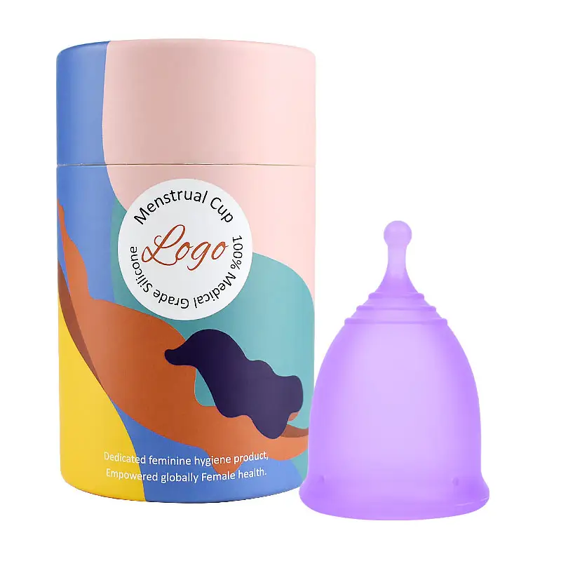 Low Price High Quality Customized Medical Grade Silicone Menstrual Cups Period cup from factory