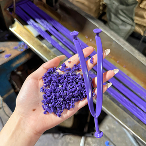 Granuli di <span class=keywords><strong>PVC</strong></span> in Plastica Colorati su Misura, Grado Flessibile, Servizio OEM, Conformi RoHS per Suole di Scarpe e Produzione di Giocattoli - Product Image 1