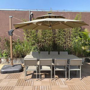 Patio Bistro Set Folding <b>Table</b> Chairs Furniture Metal Outdoor Camping <b>Foldable</b> <b>Table</b> Set WPC Wood <b>Table</b> <b>for</b> Balcony - Product Image 6