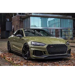 PET TPU Vinilo Fundido Super Brillante Cristal Verde Oliva Envoltura de Coche 1,52x18M/5x60FT Rollo Completo Tamaño Directo de Fábrica Pegatinas de Coche - Product Image 4