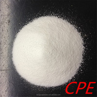 Résine de polyéthylène chlorée CPE 135A 3000 PVC additif modificateur d'impact qualité de moulage pour Film plastique matière première