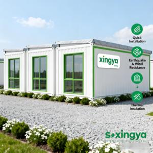 <span class=keywords><strong>40ft</strong></span> nhà CONTAINER Chất lượng cao có thể mở rộng/Thiết kế nhà mô-đun đúc sẵn rộng rãi - Product Image 5