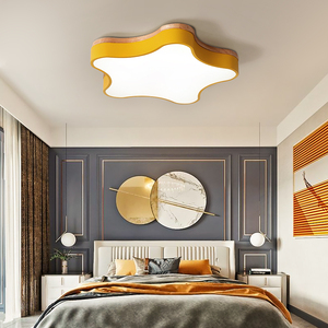 Iluminación de <span class=keywords><strong>techo</strong></span> creativa para habitación de niños, dormitorio, estudio colorido, hogar, decoración encantadora, lámparas, pentagrama de metal, luz de <span class=keywords><strong>techo</strong></span> LED - Product Image 4