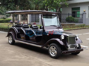 <span class=keywords><strong>Coche</strong></span> de turismo Vintage con batería de 8 plazas, carrito de Golf eléctrico, Vintage, aprobado por la CE - Product Image 3