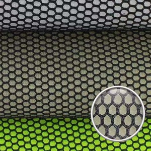 China Lieferanten 100% Polyester 3-4mm 3d Air Mesh Stoff für Stuhl kissen, medizinische Matte, Sportschuhe - Product Image 4