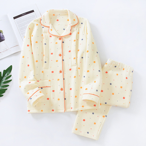 <span class=keywords><strong>Pigiama</strong></span> <span class=keywords><strong>Premaman</strong></span> da <span class=keywords><strong>Donna</strong></span> in Air Cotton con Colletto Alto di Produzione Professionale Cinese - Product Image 5