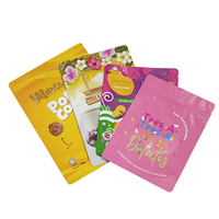 Sachets Doypack Personnalisés en Aluminium Mylar, Étanches, Jetables, avec Fermeture Zip, 7g, 12g, 28g, 3.5g, Qualité Alimentaire pour Aliments pour Animaux et Lait