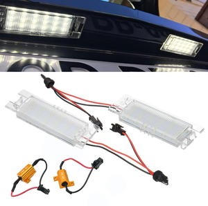 Luces Led para placa de matrícula de coche, xenón, blanco, para <span class=keywords><strong>Jeep</strong></span> Renegade 2014, 2015, 2016, 2017 - Product Image 1