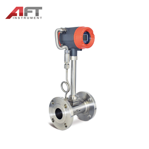 Kaifeng thông minh chi phí thấp LCD hiển thị nhiệt độ cao 304ss nén không khí tự nhiên hơi nước nhà sản xuất Vortex lưu lượng kế - Product Image 3