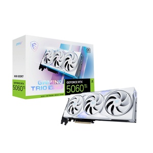 การ์ดจอ Magic Dragon RTX5060Ti 8G GDDR PCI Express Gaming TRIO OC สีขาว AI Intelligent สำหรับเดสก์ท็อป รองรับ DP 128-Bit พัดลมรุ่นใหม่ - Product Image 1
