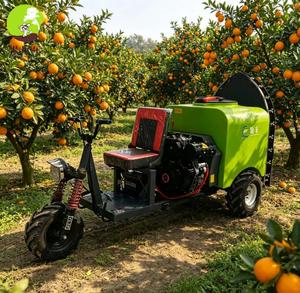 Pulvérisateur Autopropulsé 450L, Pulvérisateur <span class=keywords><strong>Agricole</strong></span> pour Arbres Fruitiers, Puissant, avec Turbine à Vent et Buse Réglable - Product Image 3