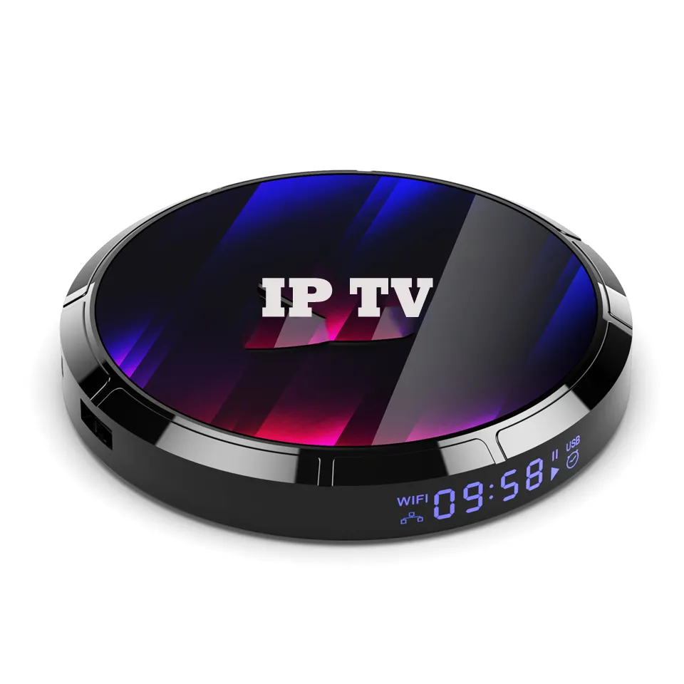 TV IP diamant 12 Mois Android TV Box Support Pays-Bas Pays-Bas Portugal Roumanie Arabie Saoudite Afrique du Sud Pour Portal Smart TV