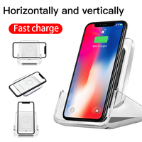 2025 Hot Selling 3-In-1 Desktop Magnetische Draadloze Oplader Stand Snel Opladen 10W Uitgangsvermogen 5V/2a Ingang Voor Mobiele Telefoons