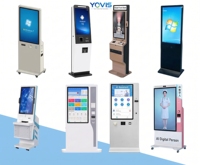 SMART SELF-SERVICE Schulcampus-Zahlungsterminal mit Integriertem Scanner & Drucker YOVIS YA4 Aluminium