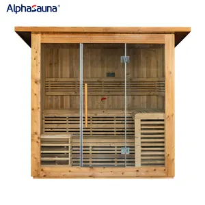 Indoor 4 Persons Indoor Infrared Sauna Japan Portable Steam Home Sauna Room Low Emf Indoor Saunas For