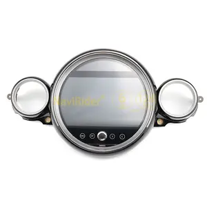 Untuk BMW Mini One Cooper R55 R56 Peaceman Mini Clubman 2011 Convertible Android Auto layar Carplay pemutar Video navigasi GPS