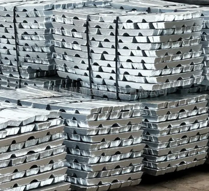Lingots de zinc 99.995% de haute pureté Stock d'usine Métal galvanisé pour la galvanoplastie Lingots de plomb de haute qualité - Product Image 2
