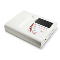 Électrocardiographe portable de télémédecine, appareil ECG 12 canaux avec interprétation et écran tactile, usage vétérinaire