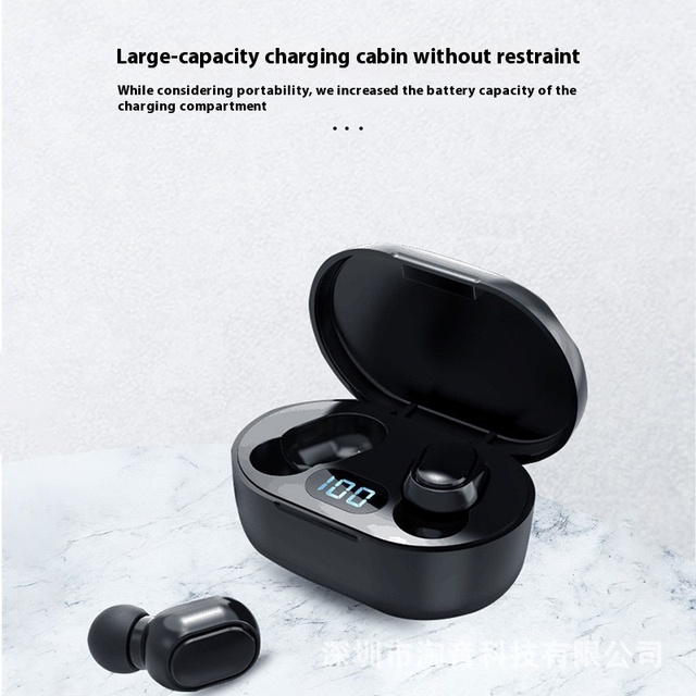 Hot Sale Low Price TWS In-Ear Stereo 5.3 JL High Fidelity Sound Low Power Consumption Large Battery Digital Display IPX5