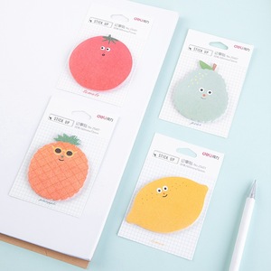 Autocollants mémo dessin animé Deli 25601, design fruits, 30 feuilles, notes autocollantes pour étudiants, rentrée scolaire - Product Image 4