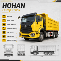 Высококачественный восстановленный подержанный самосвал SINOTRUCK HOWO NX 6x4, 12-колесный, дизельный, Евро-2, праворульный, для тяжелых условий эксплуатации, экспорт в Африку