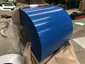 Bobine d'acier revêtue de couleur en acier KW Bobine d'acier galvanisée prépeinte Feuilles de toiture en métal Matériaux de construction en Chine