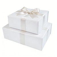 Boîte Cadeau Magnétique Rigide pour Mariage, Noël, ou Nouveau-né
