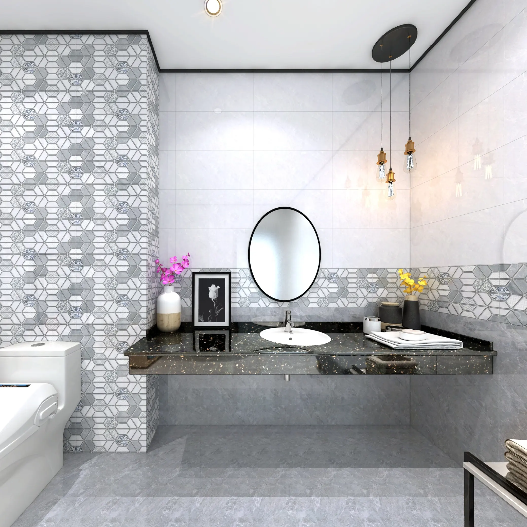 Più bello home decor vetrificati flash bagno cucina 300x600 muro di mattoni 300x300 Maldive di ceramica pavimento di piastrelle