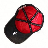 Gorra de béisbol de 5 paneles de gamuza y malla personalizada por el fabricante con logo bordado en 3D, estampado en relieve, estilo hip hop, a rayas, para ciclismo, deportes y uso casual.