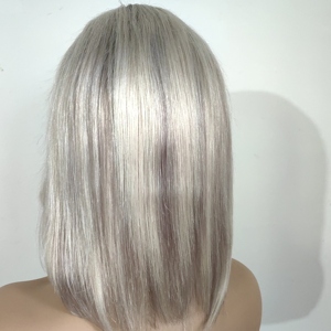 Ombe 13*4 Perruques Lace Front Wig cheveux humains brésiliens vierges à bout épais personnalisé coloré repose-racine <span class=keywords><strong>blond</strong></span> glacé - Product Image 1