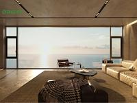 Ventana de Aluminio con Sistema de Sellado a Prueba de Polvo Integrado Avanzado, Eficiente Energéticamente, con Apertura Interior