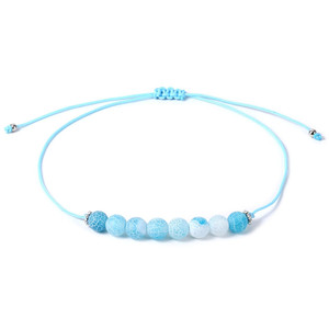 SC647 múltiples opciones pulsera de cuerda con cáscara y cuentas - Product Image 3