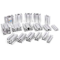 Profilé en aluminium à rainure en T, extrusion en aluminium 6063 anodisé, robuste, industriel, 2040 2040 4080, pour table de travail