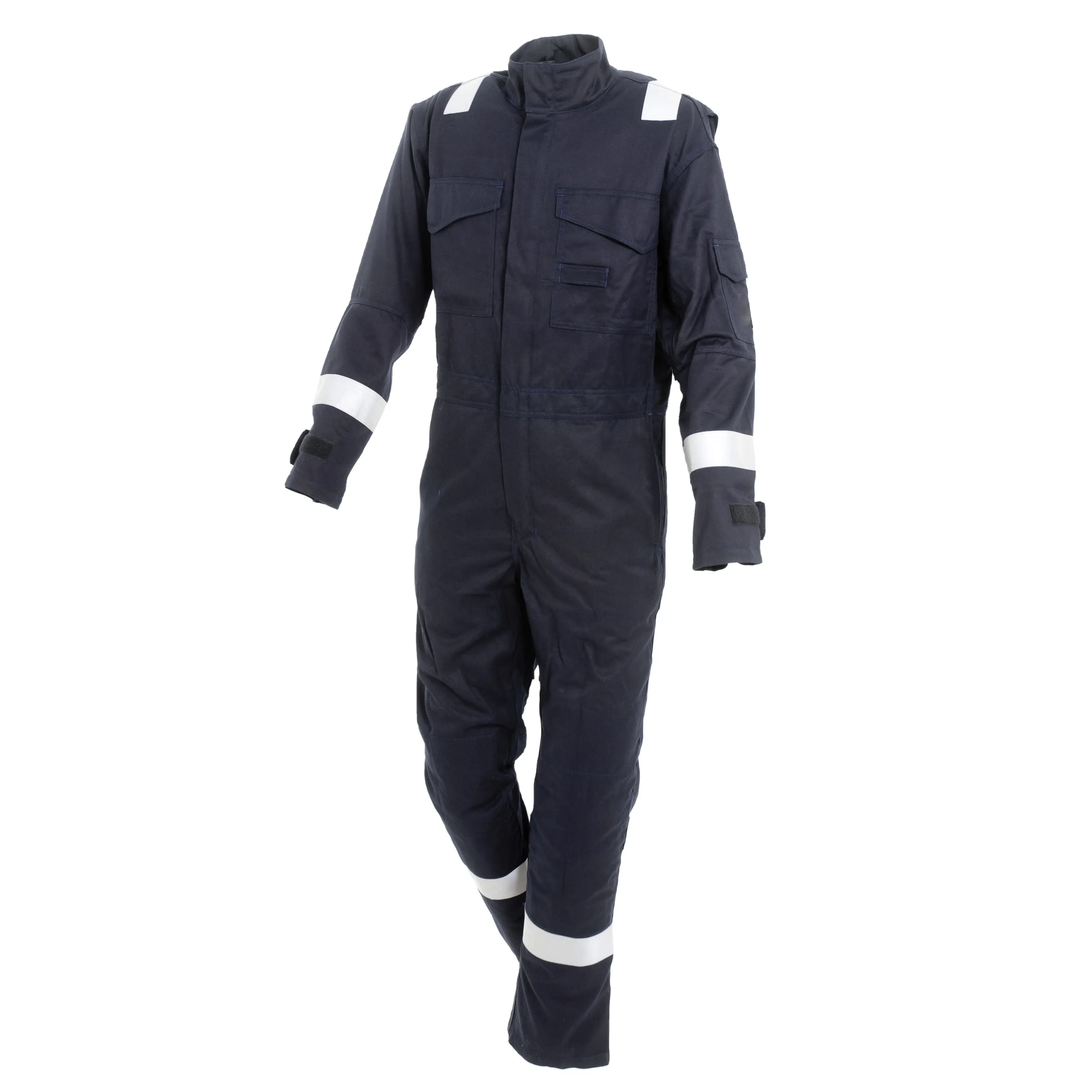 Factory Polyester cotton fashion men's overalls construction work protection coverall safety work cloth for women cheap price