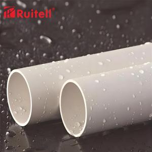 Pasokan air PVC putih Diameter besar dan pipa drainase pasokan air kualitas tinggi dan sistem pipa pipa PVC plastik drainase - Product Image 6