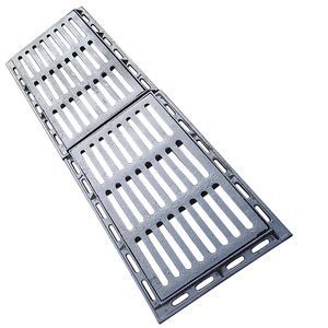 Stahlgitter Metallbaumaterial Gezahntes Verzinktes Stahlgitter Outdoor-Metallablaufabdeckung Gitter - Product Image 4