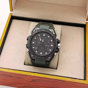 Custom logo High Quality Digital Analog Sport Mans <b>Watches</b> 50m Waterproof Plastic Silicone Digital <b>Watch</b> for Man - Product Image 2