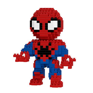 Nuevo Juego <span class=keywords><strong>de</strong></span> Bloques <span class=keywords><strong>de</strong></span> Construcción Educativos, Juguete <span class=keywords><strong>de</strong></span> Bricolaje, Mini Figuras <span class=keywords><strong>de</strong></span> Anime, Modelos <span class=keywords><strong>de</strong></span> Juguetes <span class=keywords><strong>de</strong></span> Plástico ABS y PC para Armar, para Niños - Product Image 3