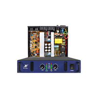 600W * 2 Mini 1U Numérique Pro Audio Amplificateur de Puissance 2 Canaux Classe D Commutation Amplificateur de Puissance