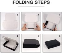Boîte en carton rectangulaire écologique la plus vendue avec laminage brillant, personnalisable pour le rangement des vêtements, boîte cadeau de haute qualité