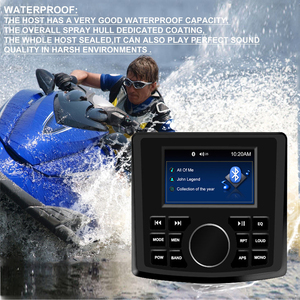 H-335 Original Factory <b>Stereo</b> Marine Audio Radio <b>System</b> With LCD Display Parts & Accessories - Product Image 4