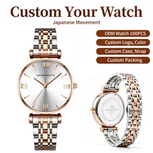 Montre minimaliste, personnalisez votre marque, montre de luxe pour femmes, mouvement japonais, bracelet, montre-bracelet pour femmes, ODM, logo personnalisé - Product Image 1