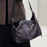 Sac fourre-tout décontracté Lichee Lady en cuir véritable à fermeture à rabat, sac à main de luxe populaire pour femme, prix d'usine