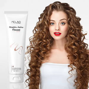 Crème Coiffante Végane à Base d'Huile de Coco, Protection Anti-Statique, Fini Brillant, Tenue Longue Durée, Pour Cheveux Abîmés, Effet Léger - Product Image 5