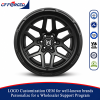 Jantes forgées sur mesure 17 18 20 pouces 6x139.7 Jantes forgées tout-terrain pour Chevy Silverado 1500 ZR2 Sierra Noir mat 4x4
