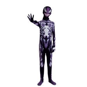 Costume de cosplay d'Halloween Echo, combinaison en spandex unisexe pour enfants, tenue à capuche, combinaison Spider-Man - Product Image 3