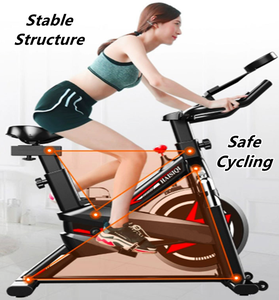 Vélo d'intérieur pliable électrique professionnel, puissant, pour la gymnastique et l'entraînement physique à domicile, brûleur de calories - Product Image 2